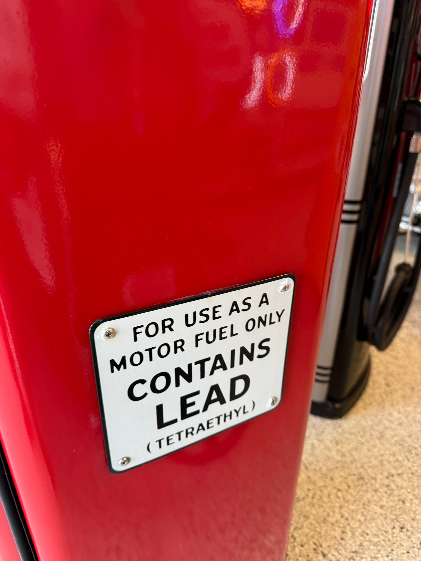 Texaco Fire Chief Gasoline Pump with Fire Hat Globe