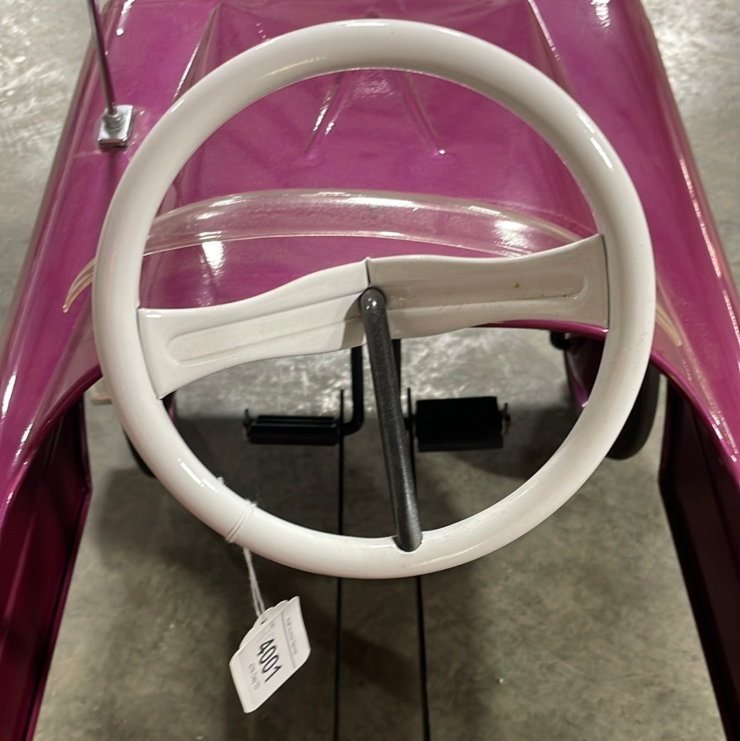 AMF Suburbanite Pedal Car - Purple Restored