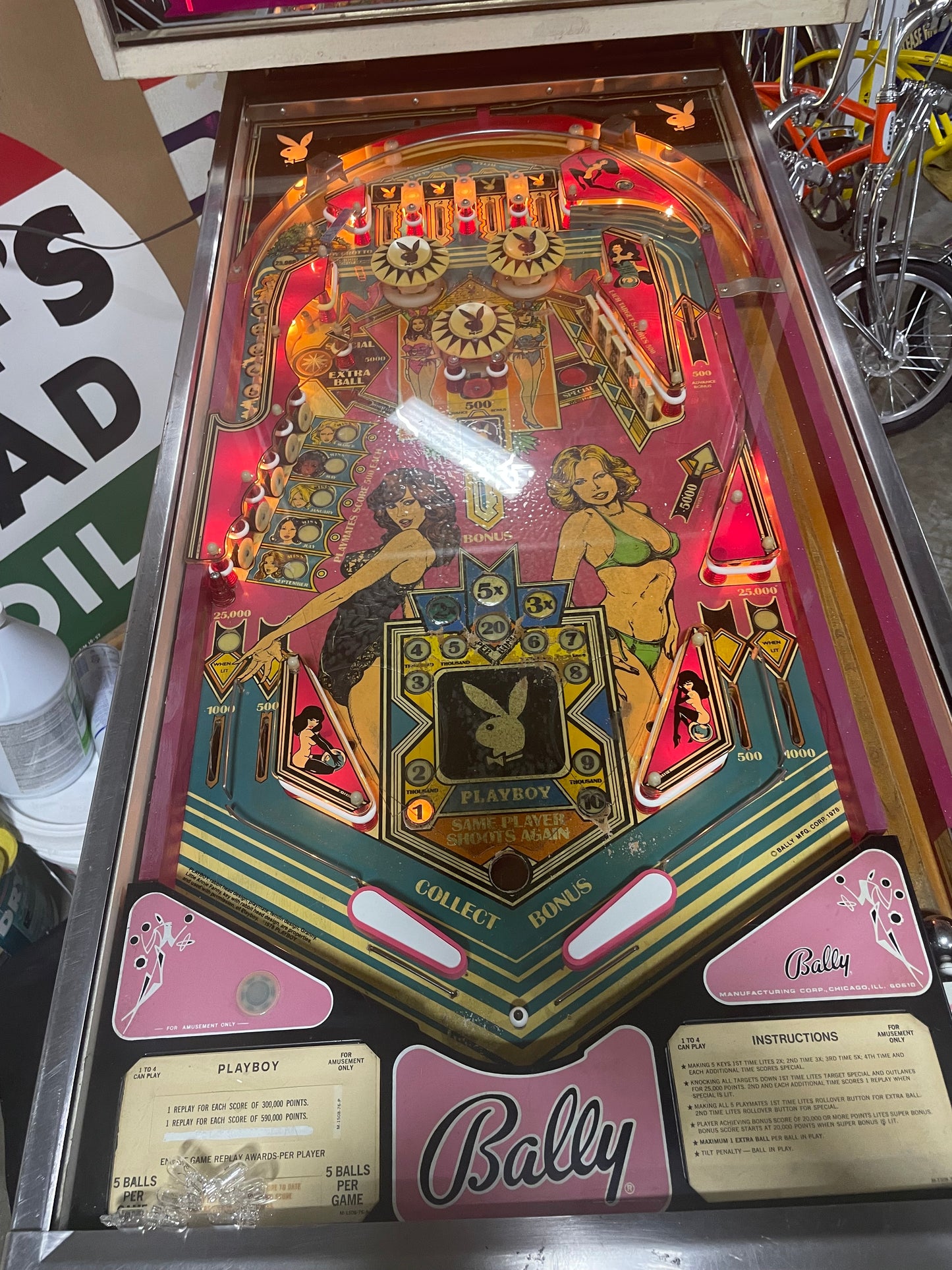 Playboy Pinball Machine