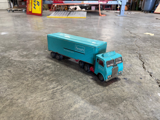 Sears Blue Semi Toy Truck