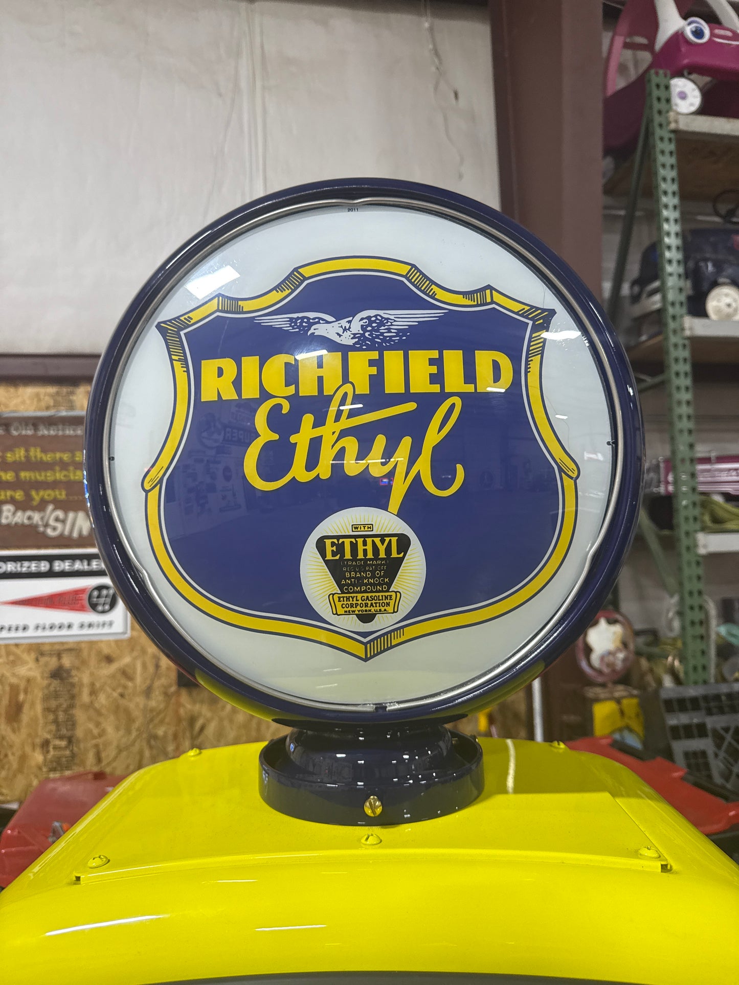 Atlantic Richfield Ethyl Gas Pump - Restored