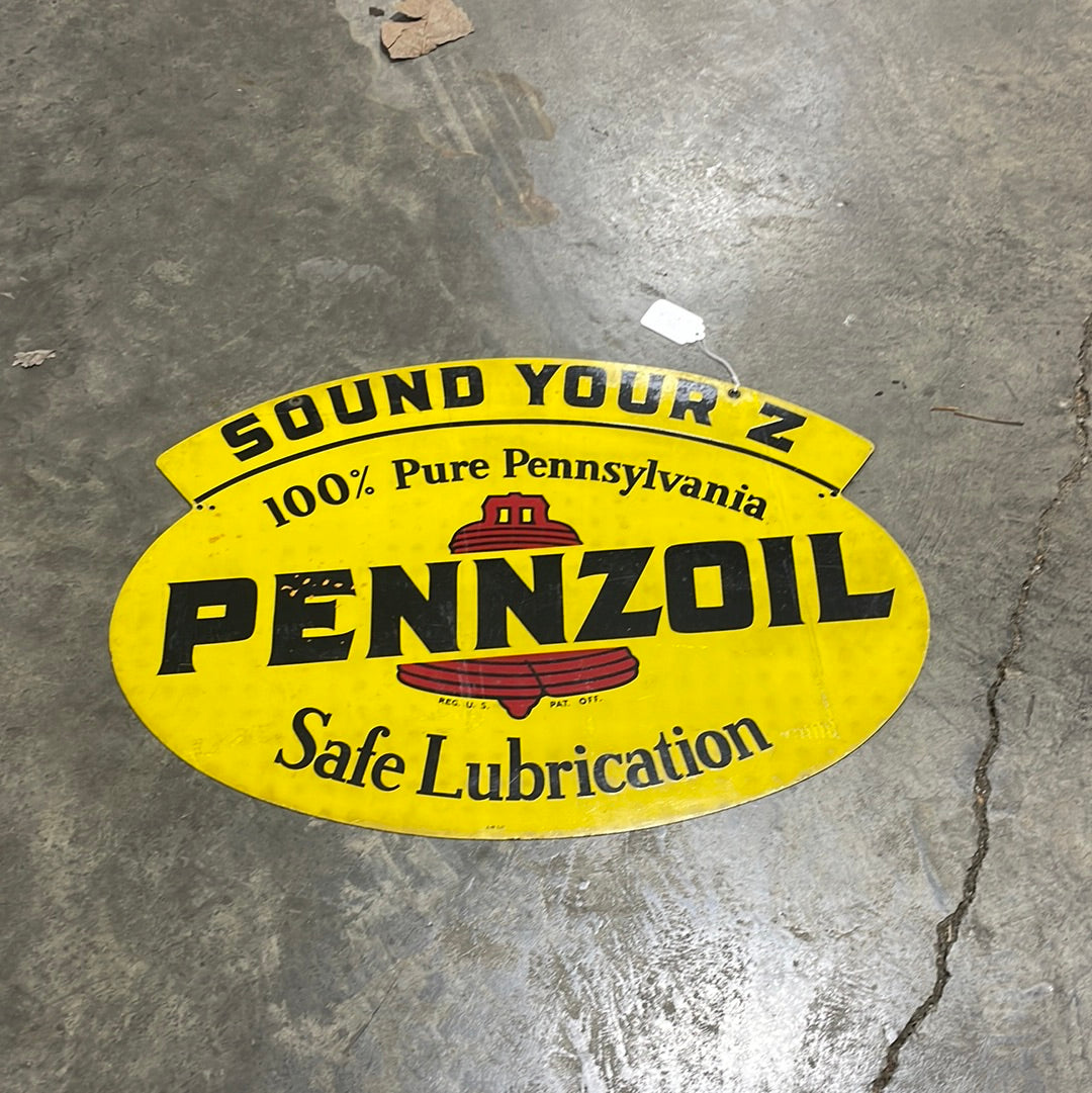 Pennzoil "Sound Your Z" Sign