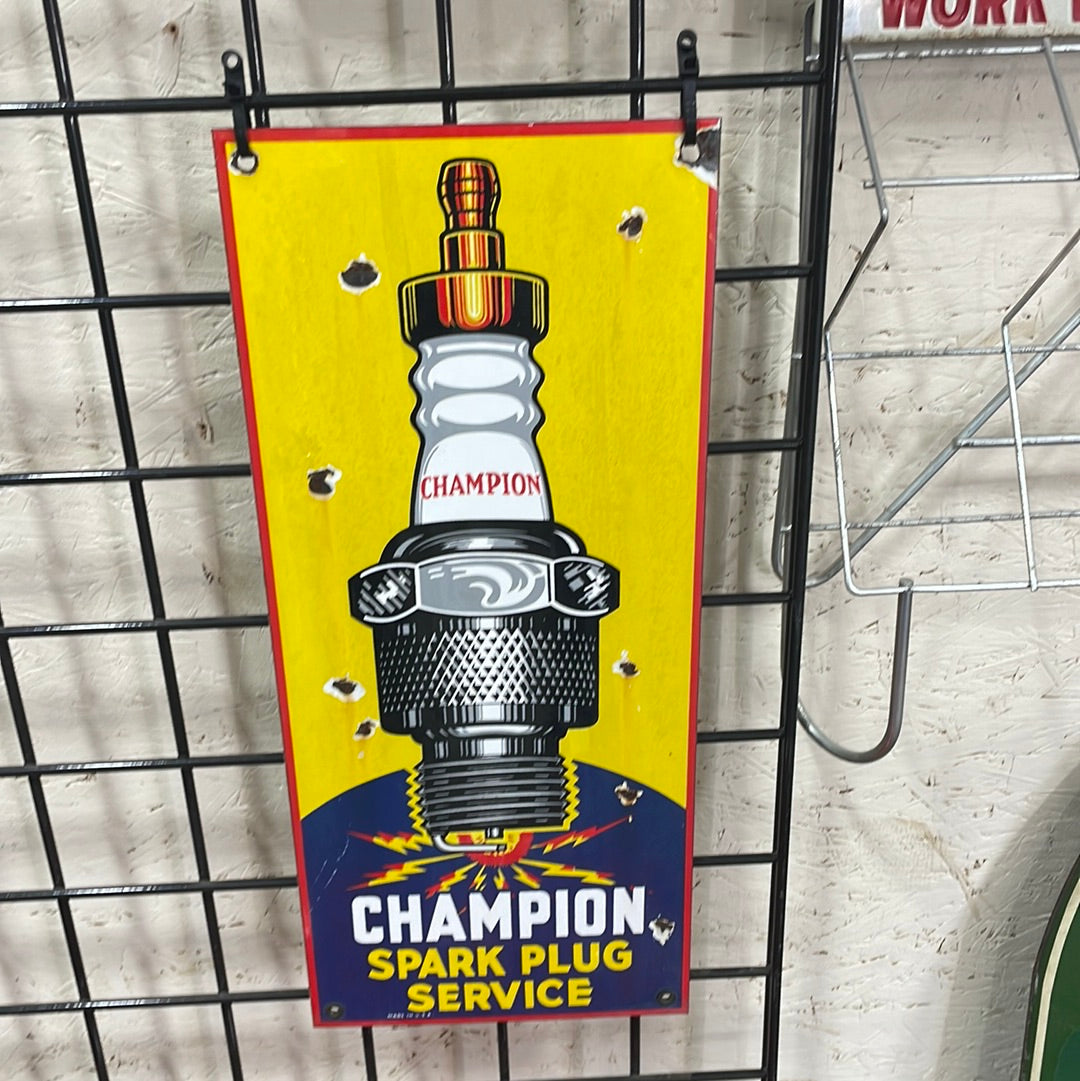 Champion Spark Plug Service Repop