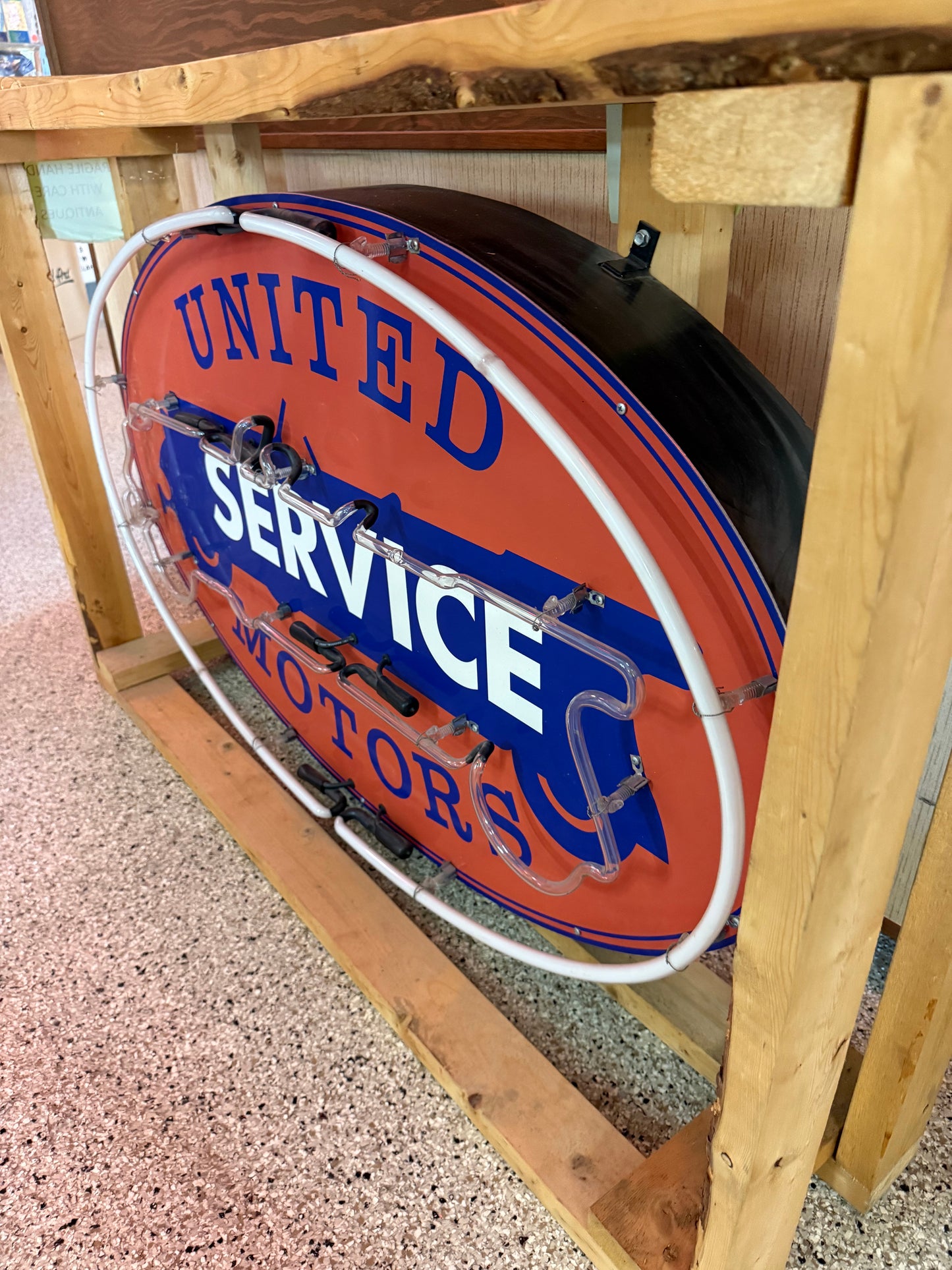 United Motor Service Neon Sign