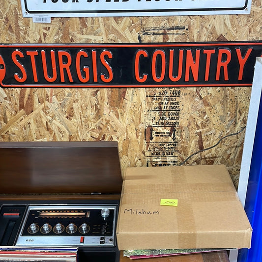 Sturgis Country Vertical Sign