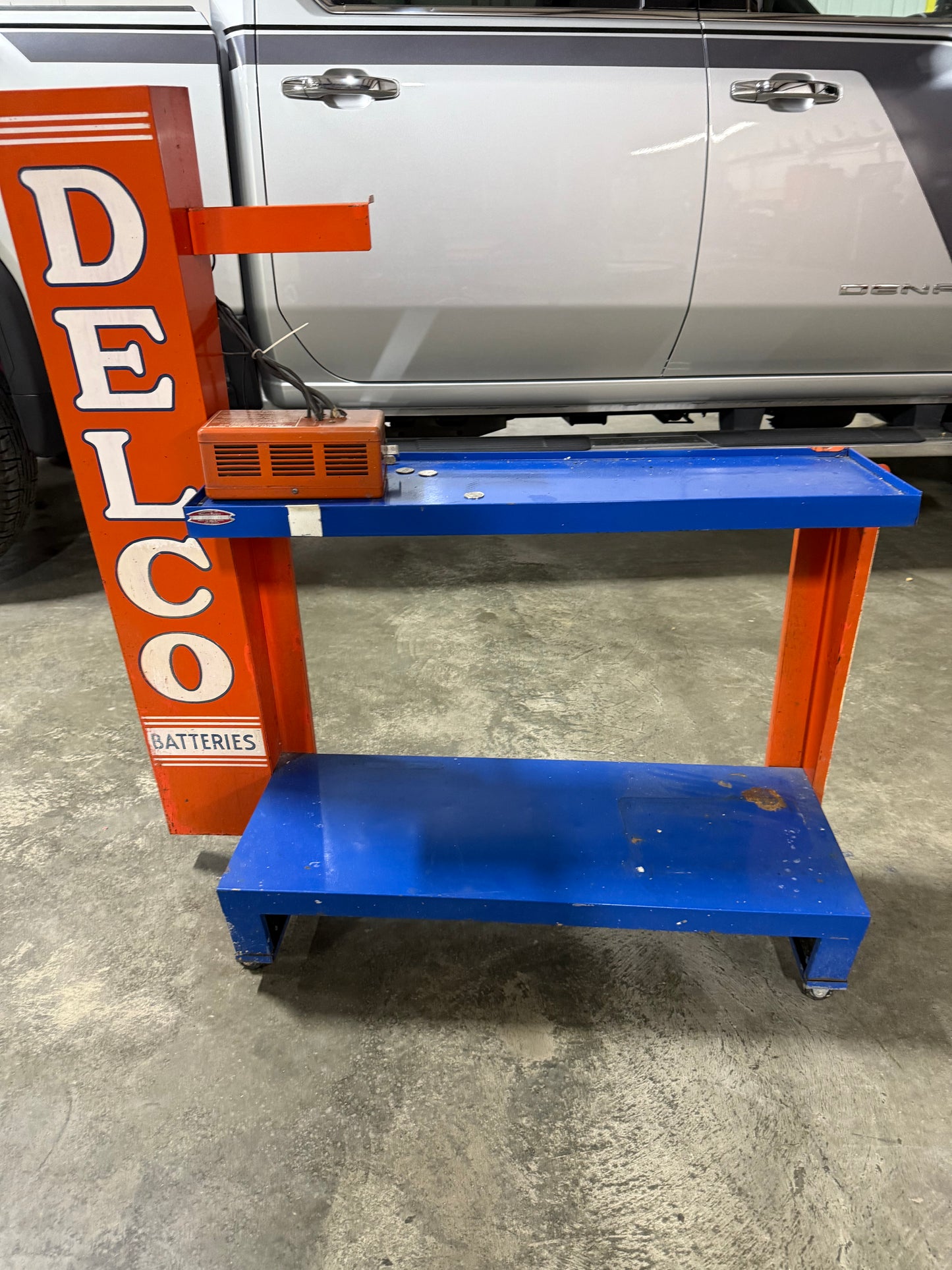 Delco Battery Display Stand