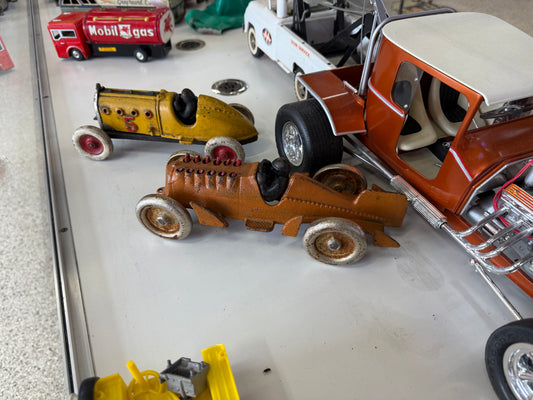 Hubley Cast 12 Cylinder Racer Toy