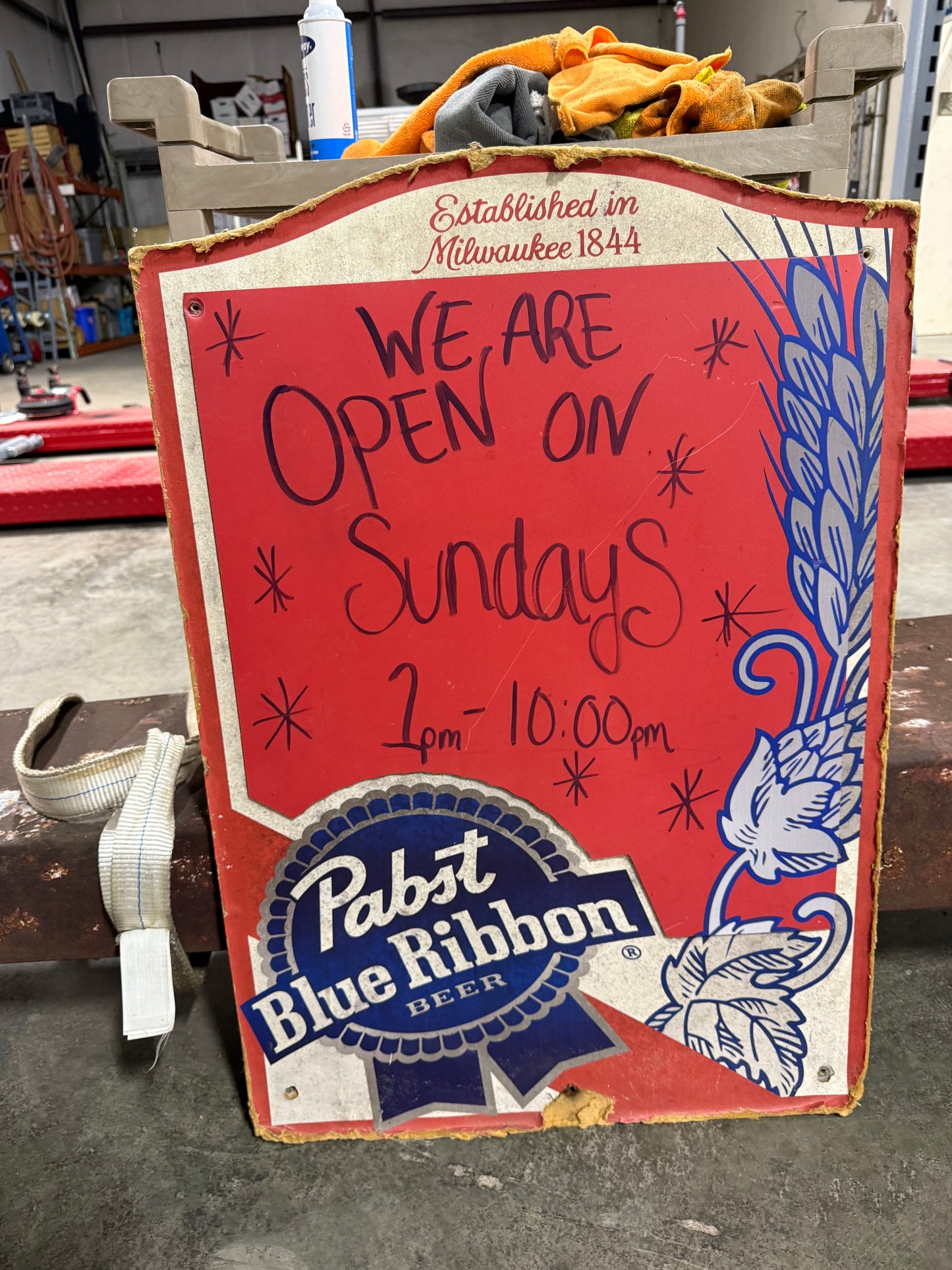 Pabst Blue Ribbon Board