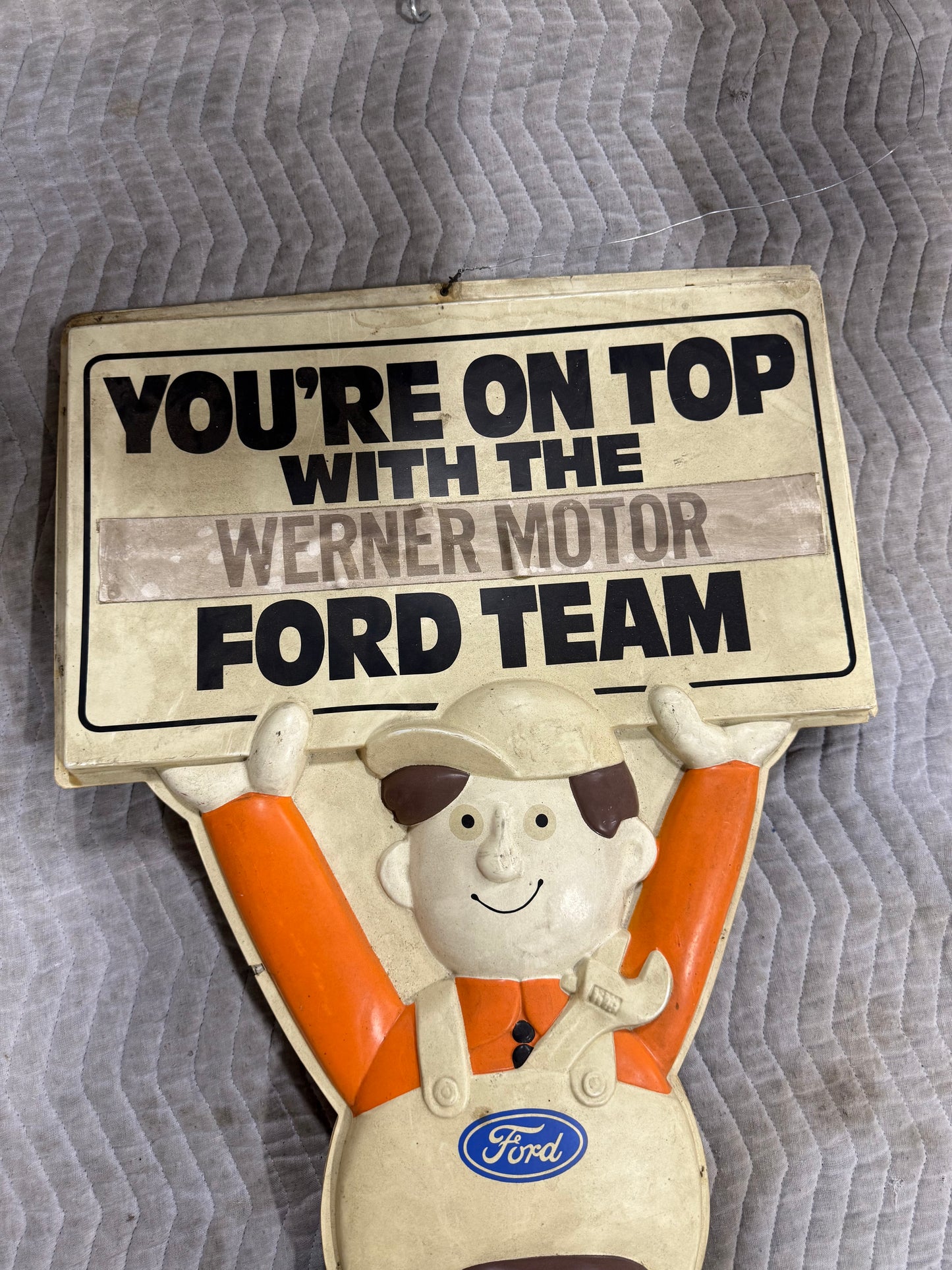 You're on the top Ford Display