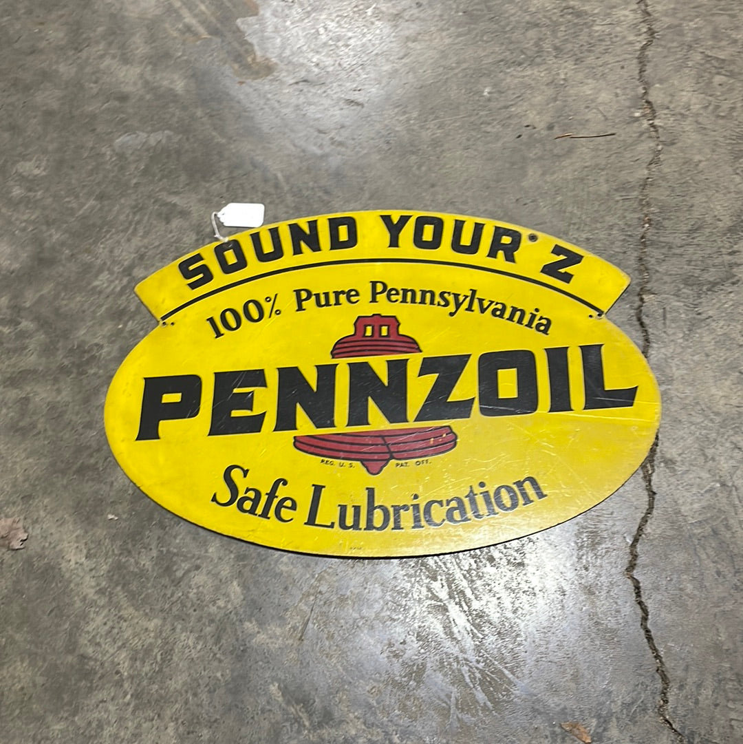 Pennzoil "Sound Your Z" Sign