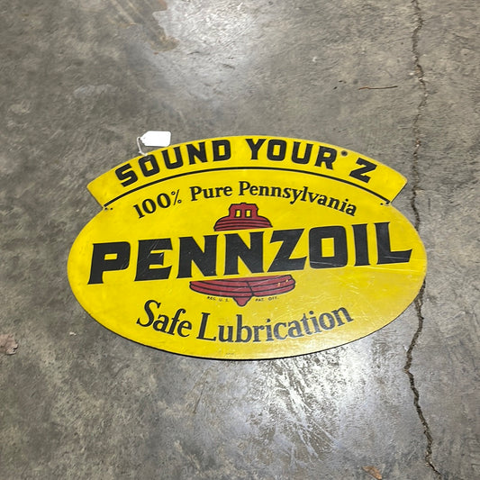 Pennzoil "Sound Your Z" Sign