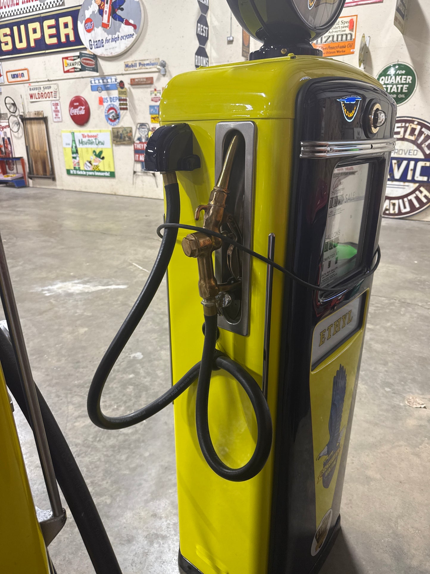Atlantic Richfield Ethyl Gas Pump - Restored