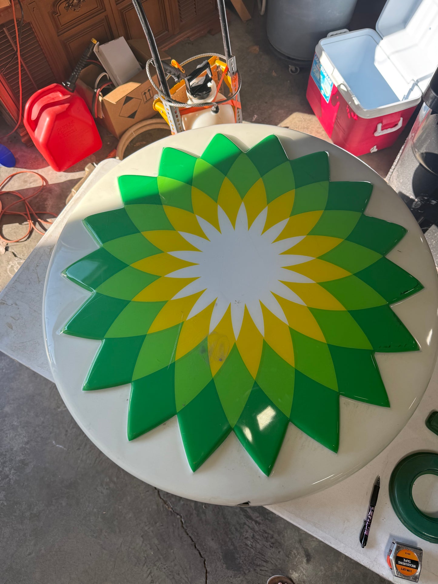 BP Advertising Sign