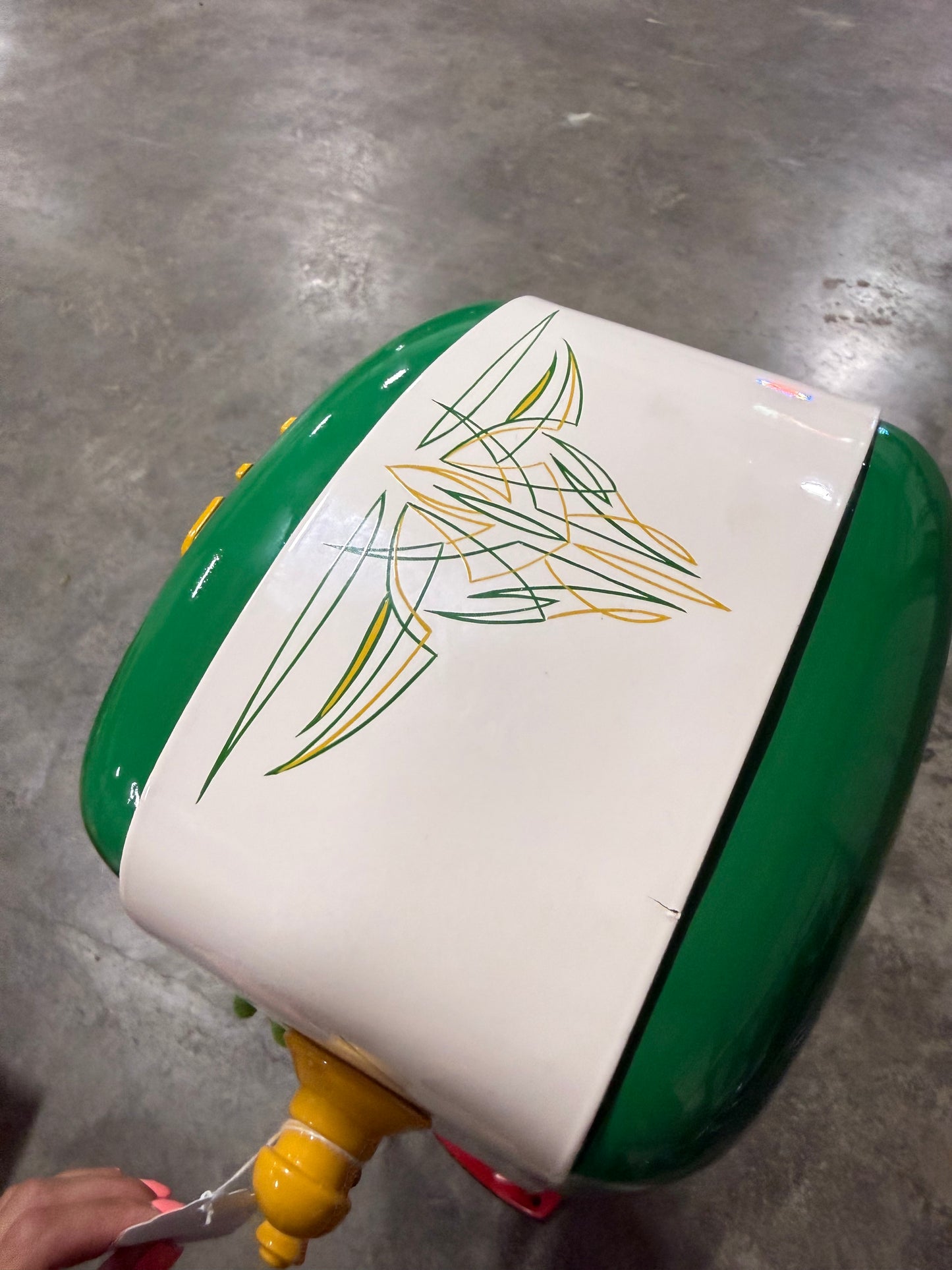 Rat Fink Custom Tireflater Service Station Air Meter