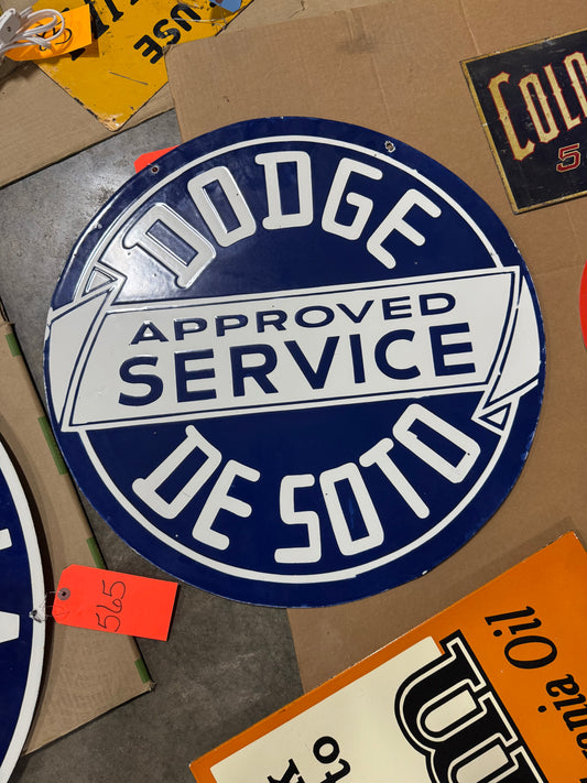 Dodge Desoto DSP Sign