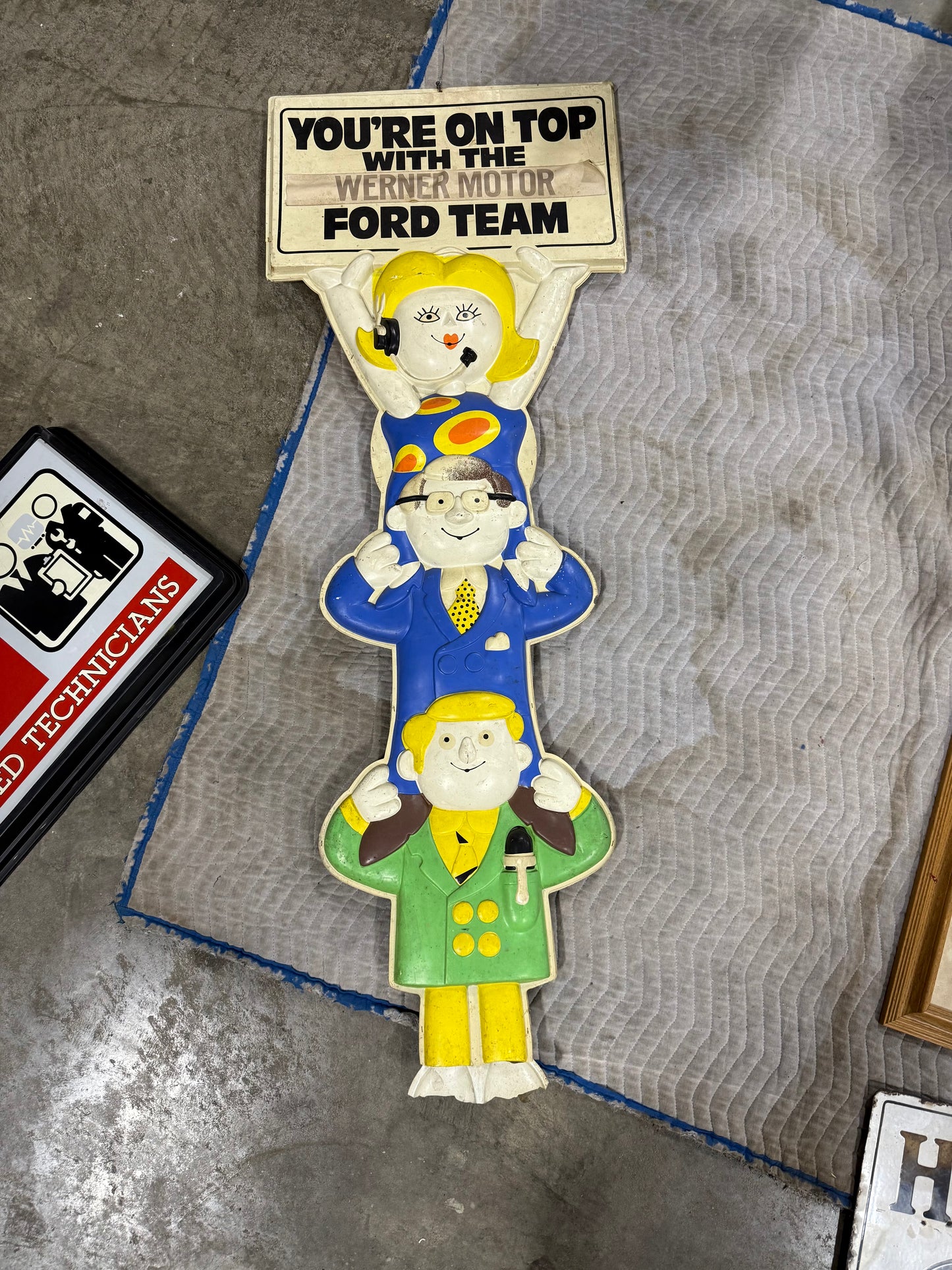 You're on the top Ford Display