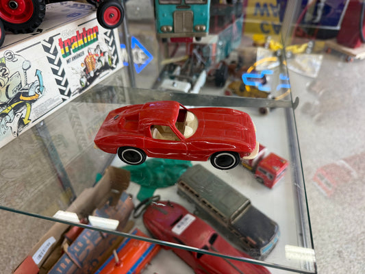 Corvette Plastic Toy Car - Red