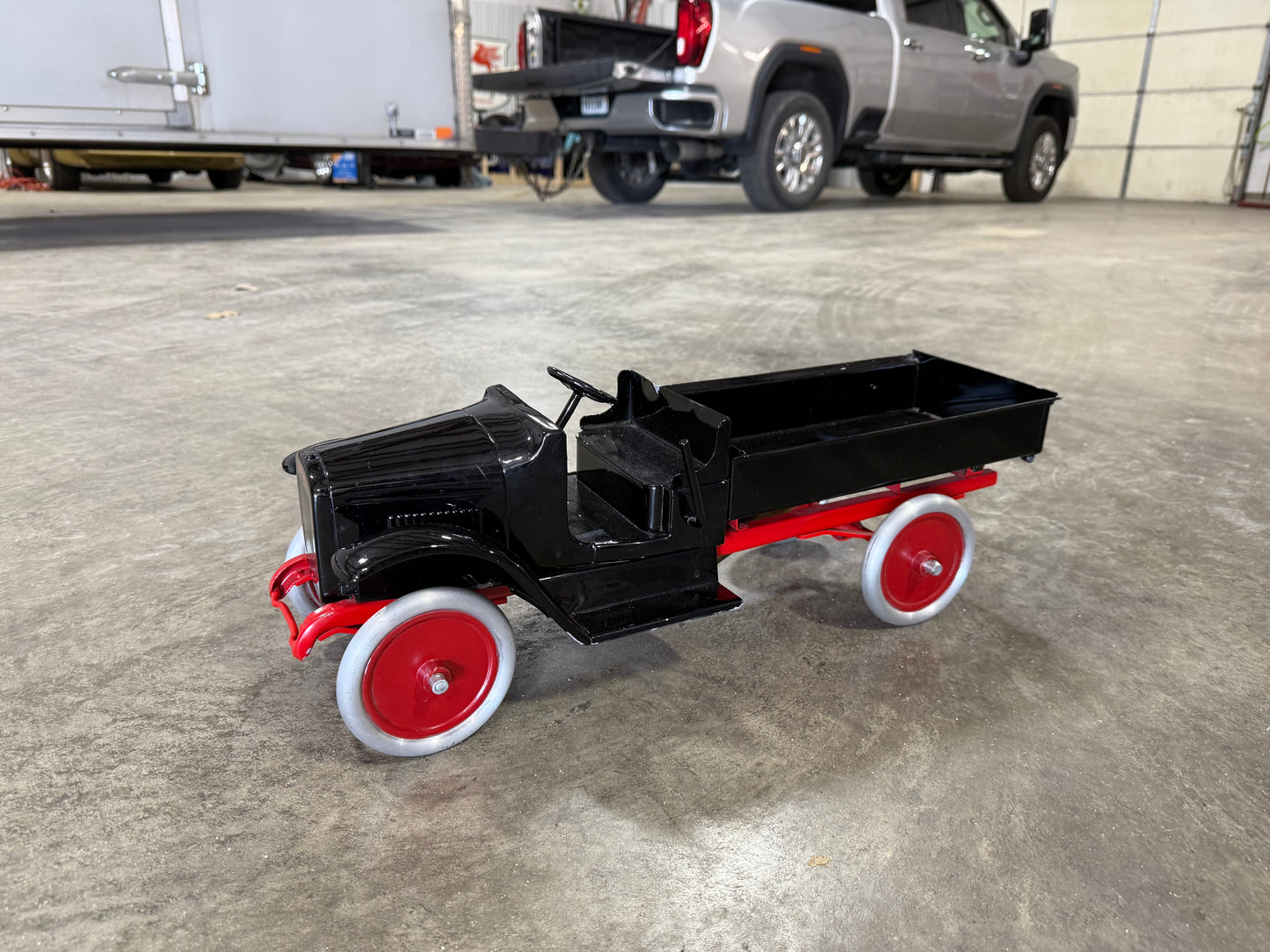 Buddy "L" Black Restored Truck