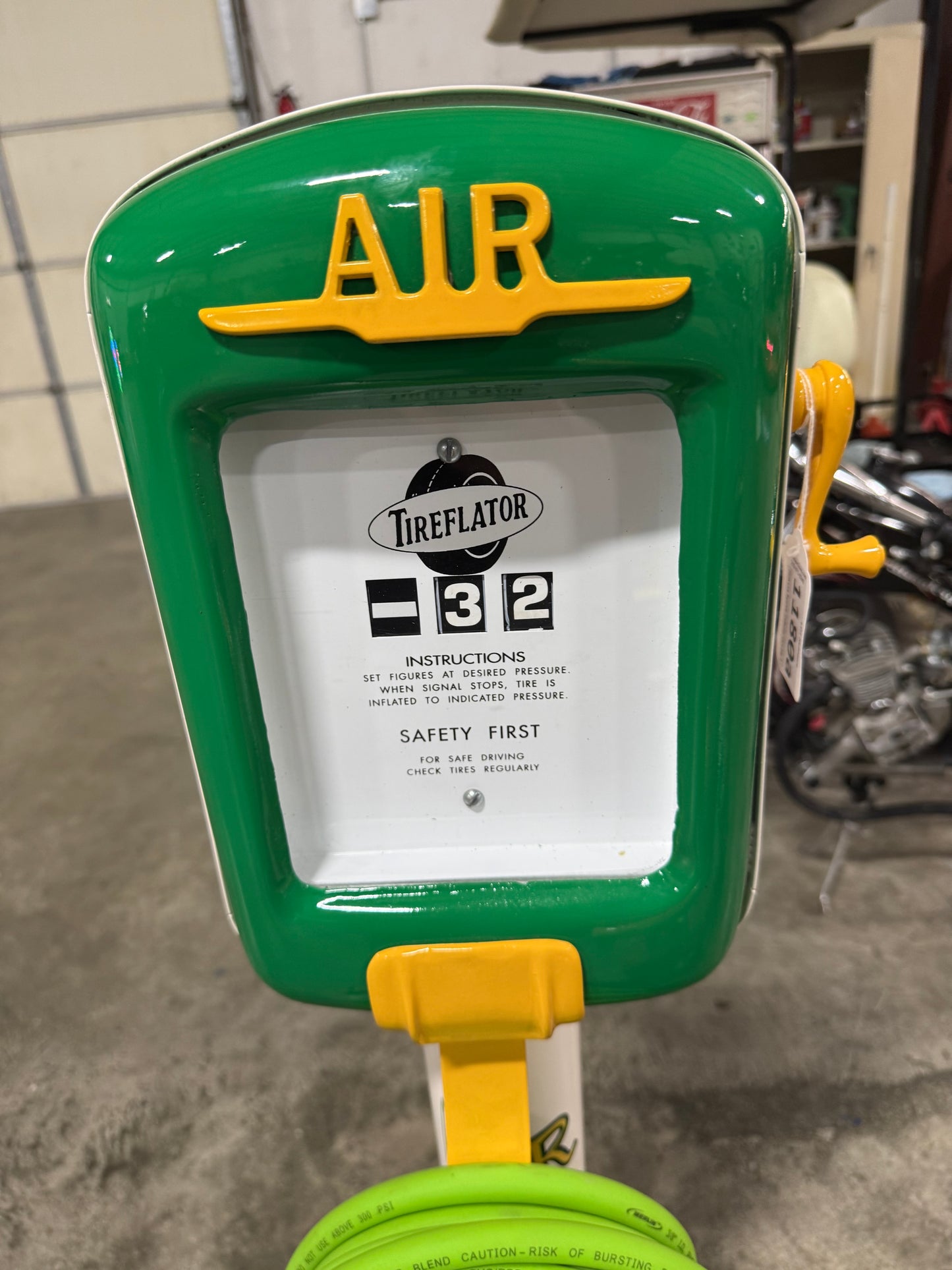 Rat Fink Custom Tireflater Service Station Air Meter