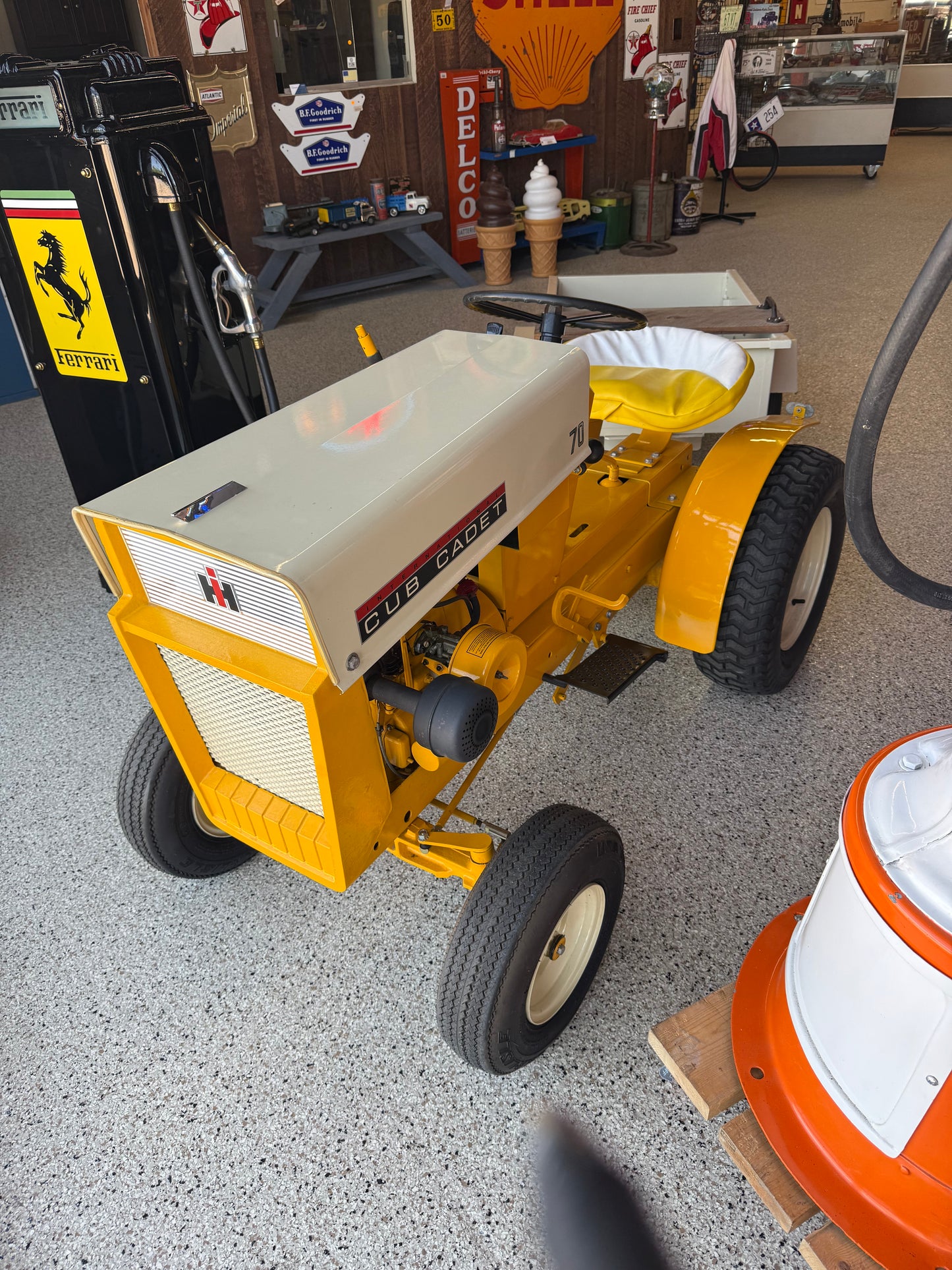 Cub Cadet Tractor with Trailer and Tow Seat