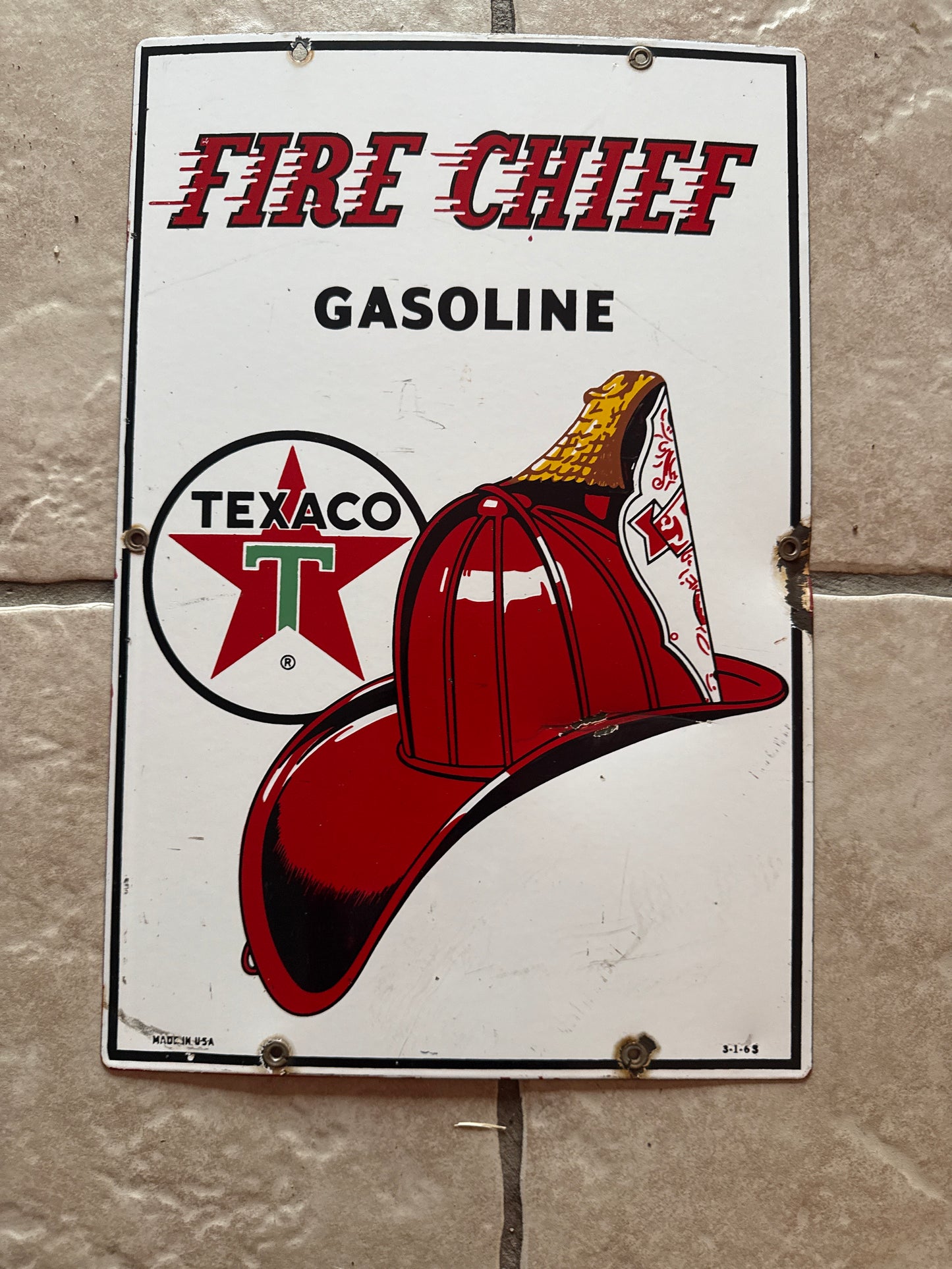 Fire Chief Pump Plate - B