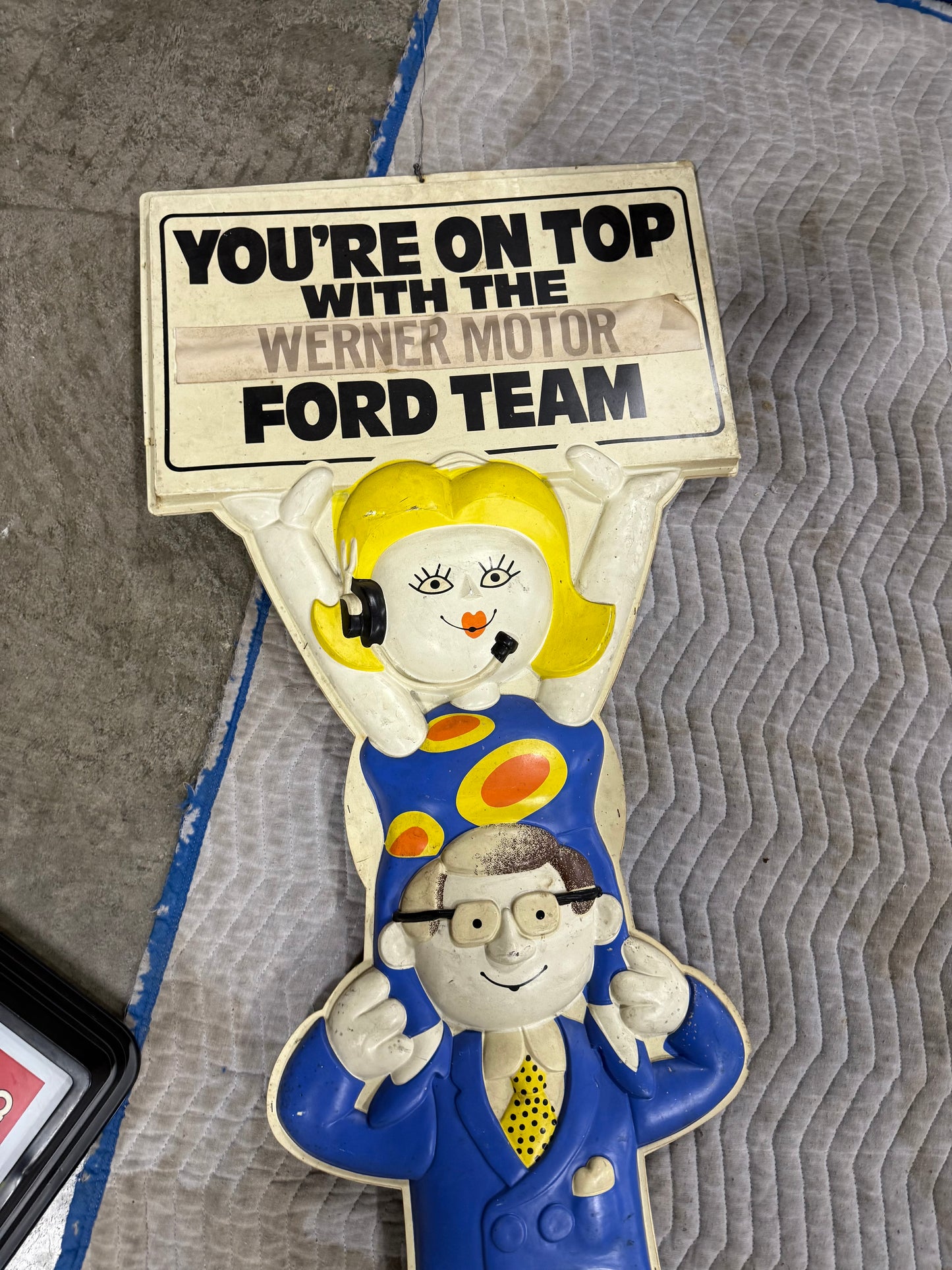 You're on the top Ford Display