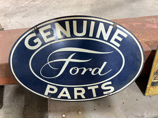 Genuine Ford Parts Oval Sign