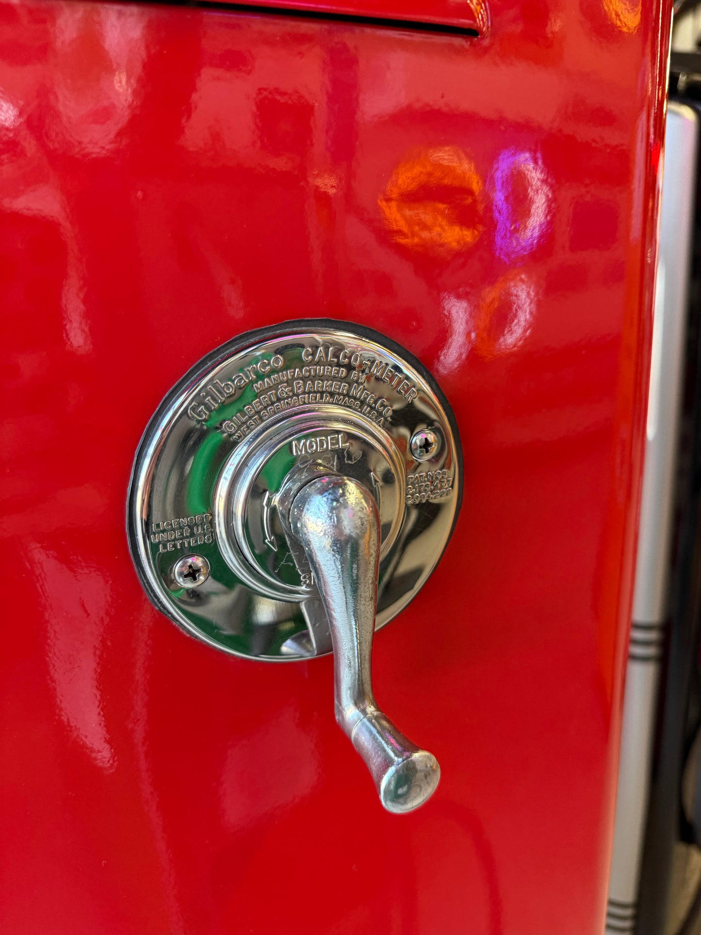 Texaco Fire Chief Gasoline Pump with Fire Hat Globe