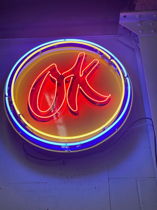 OK Neon Sign 36"
