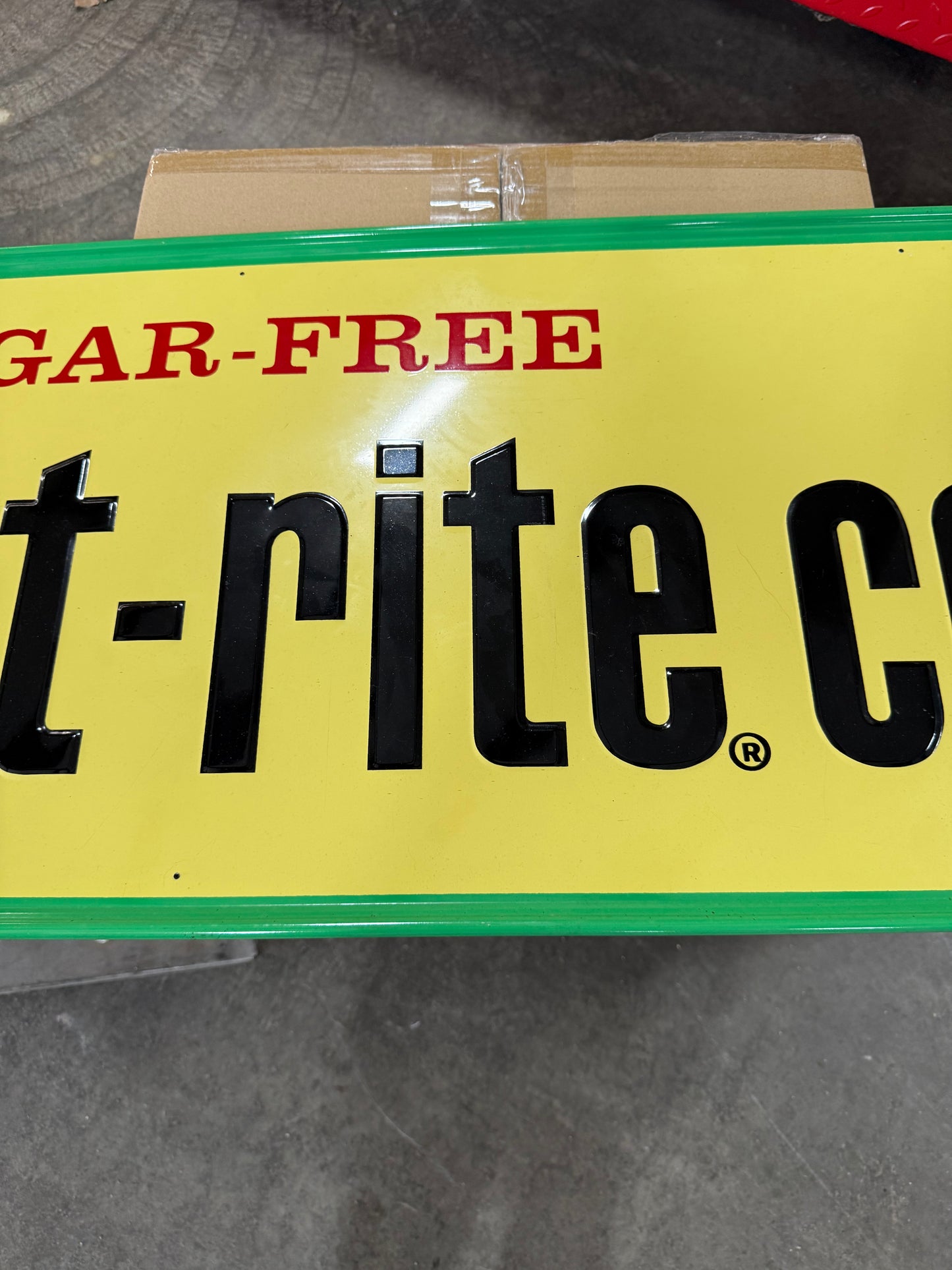 Diet-Rite Cola SST Sign