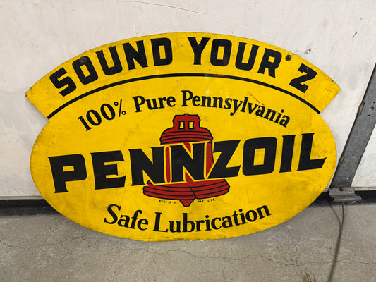 Pennzoil DS Metal Sign