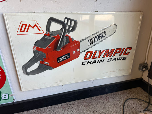 Olympic Chain Saws Sign