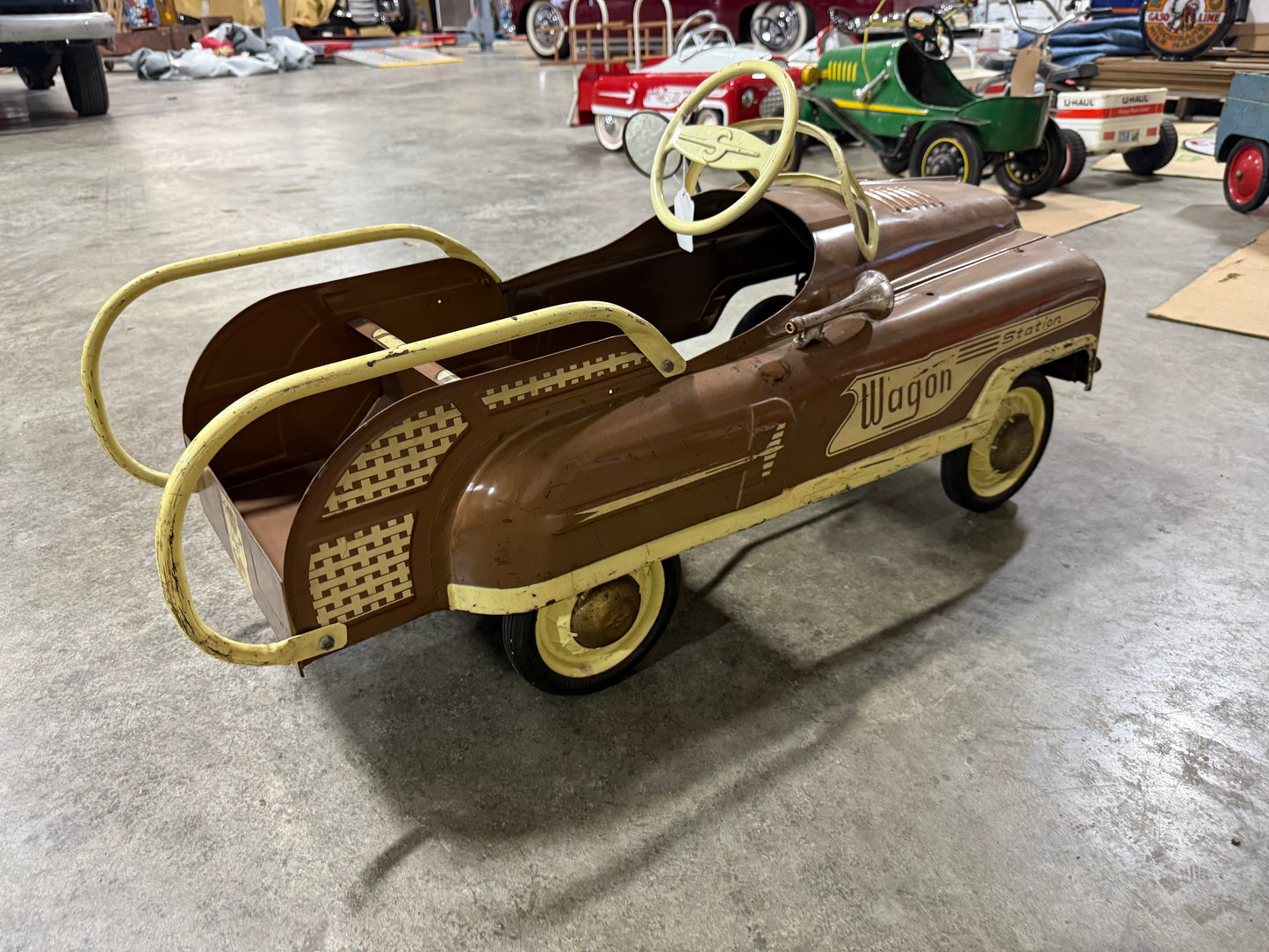 AMF Speed-O-Matic Chain Drive Station Wagon Pedal Car - Original