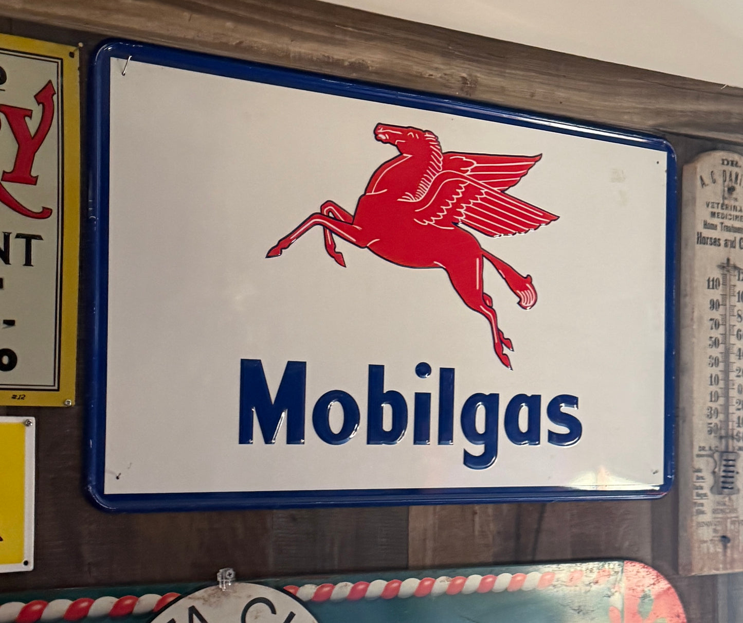 Mobilgas Pegasus SS Sign