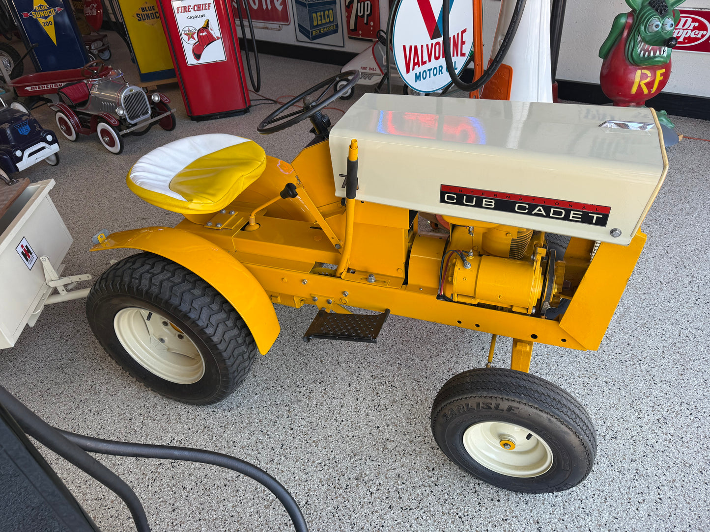 Cub Cadet Tractor with Trailer and Tow Seat