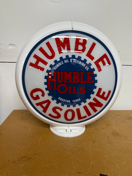 Humble Oils Gas Pump Globe