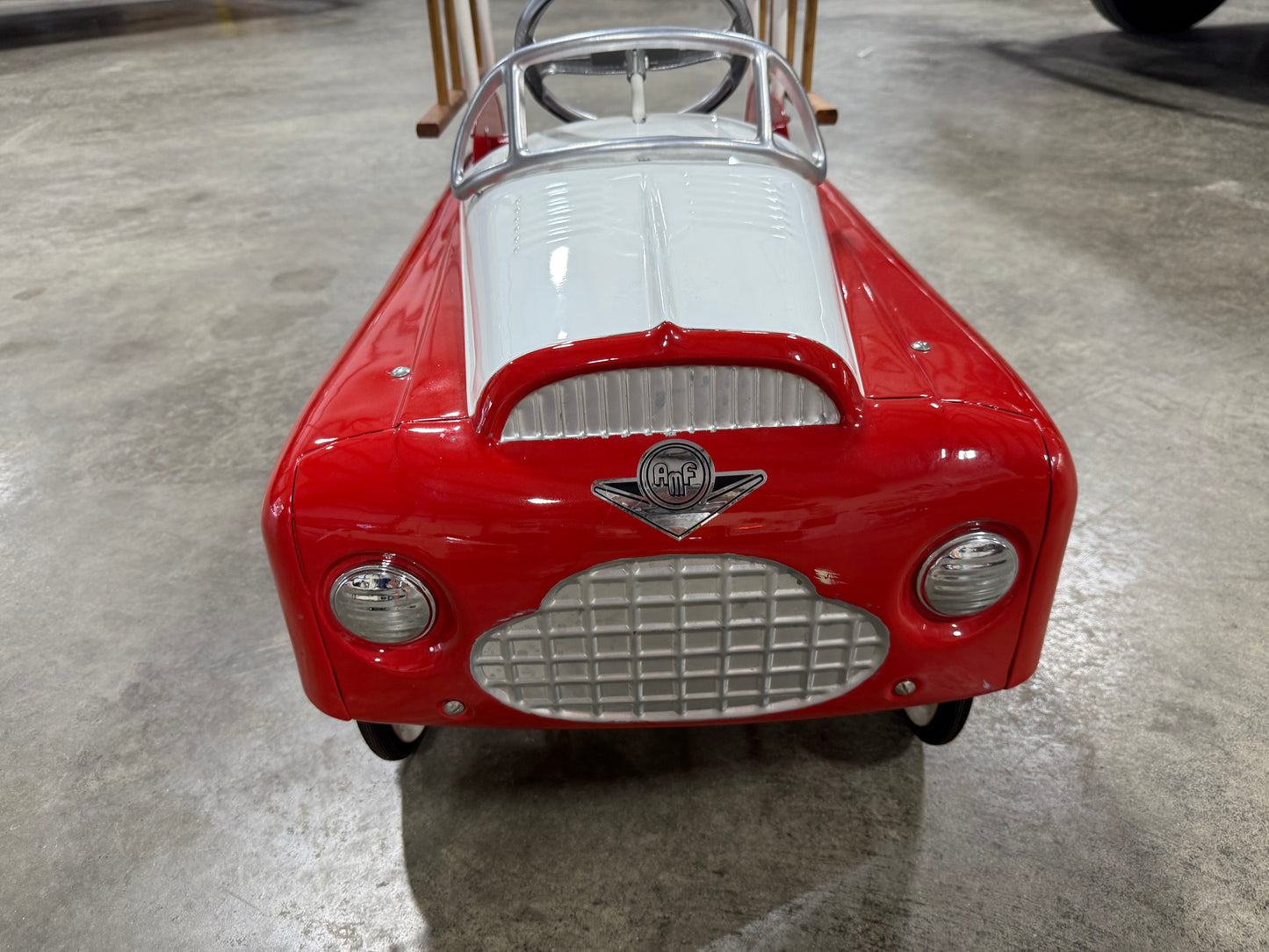AMF Hook and Ladder Fire Truck Pedal Car - Restored