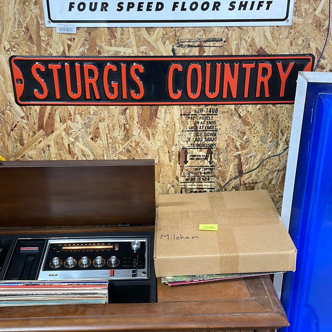 Sturgis Country Vertical Sign