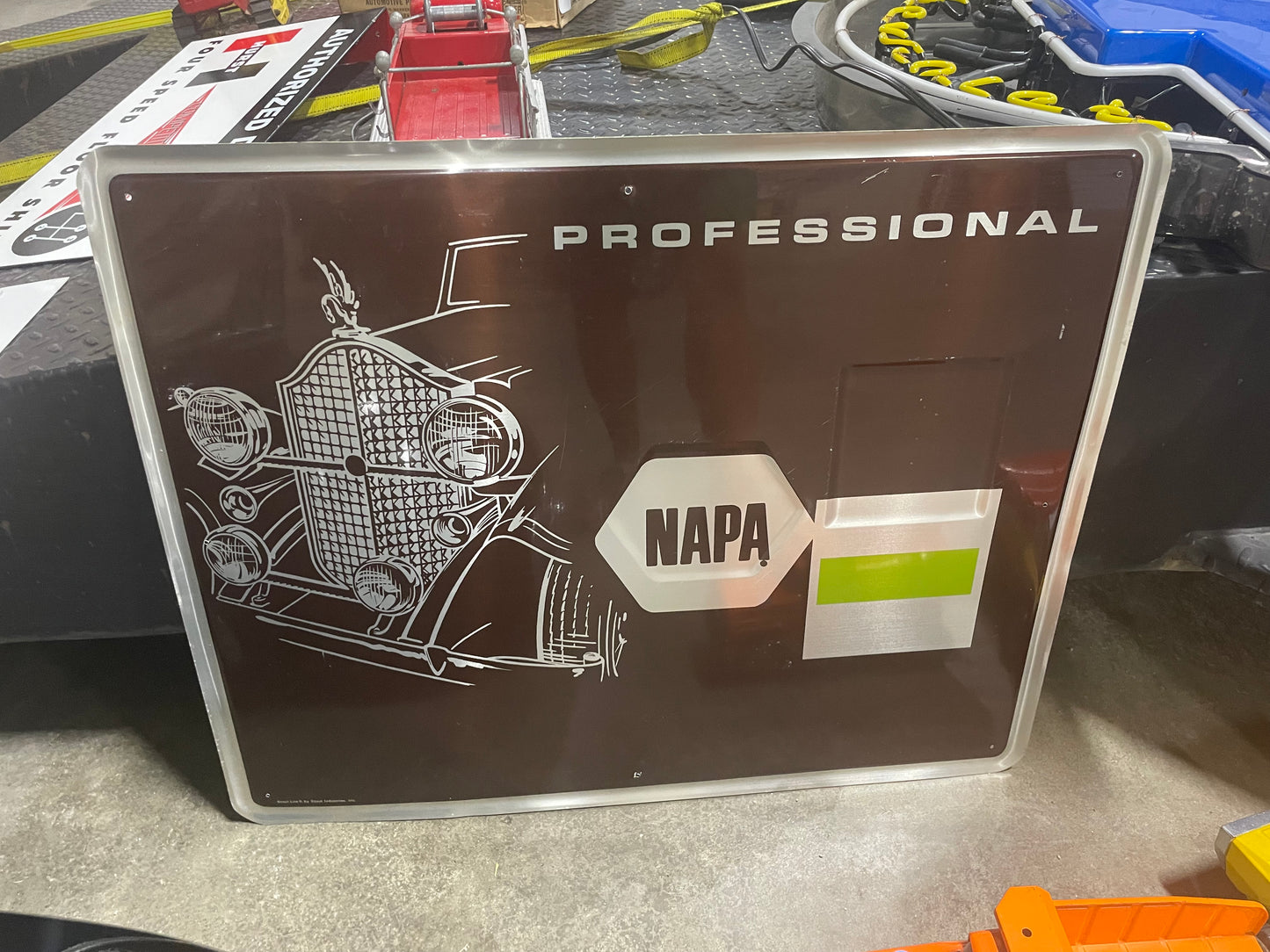 Napa Auto Paints Sign