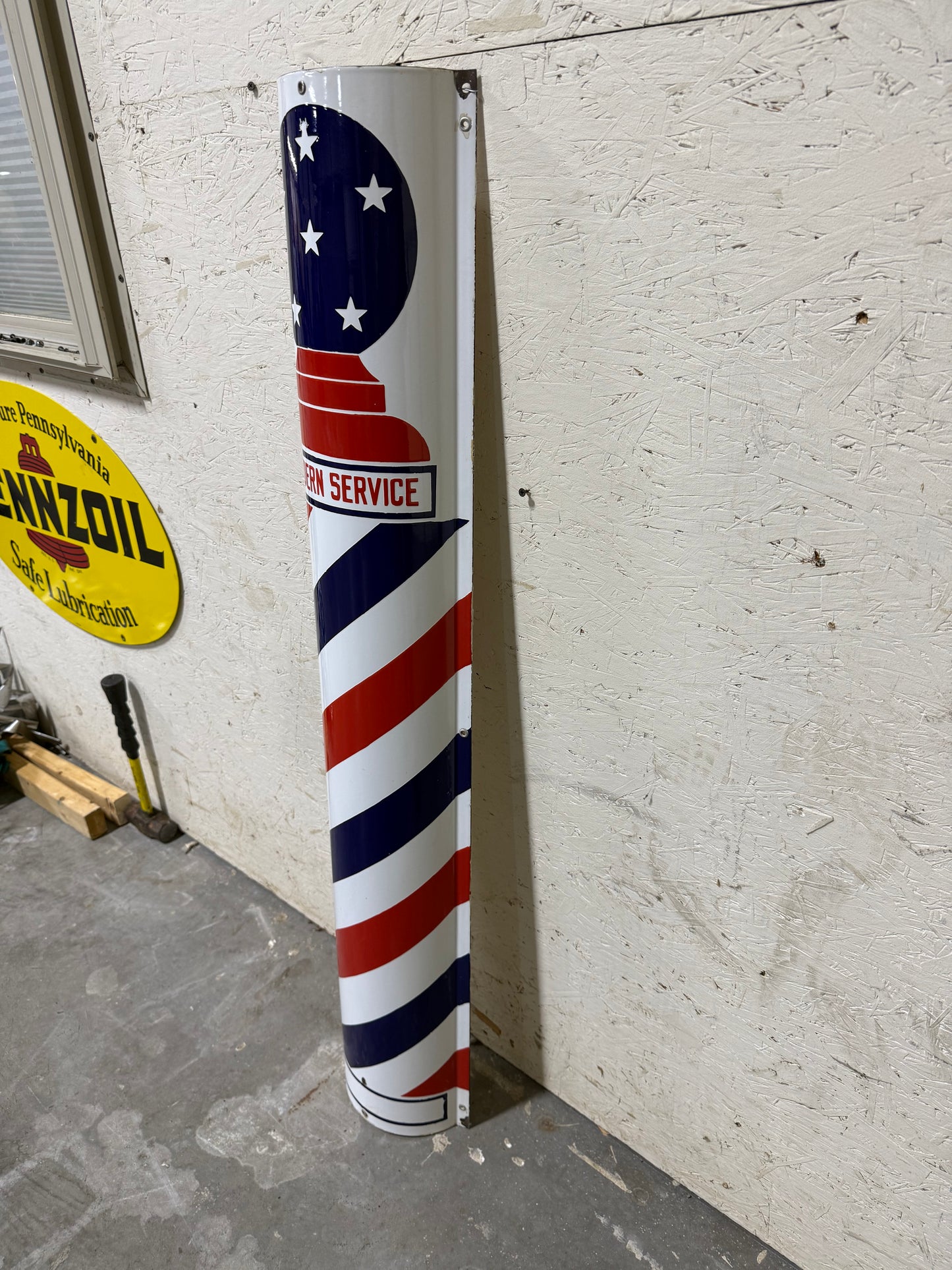 Modern Service Barber Pole