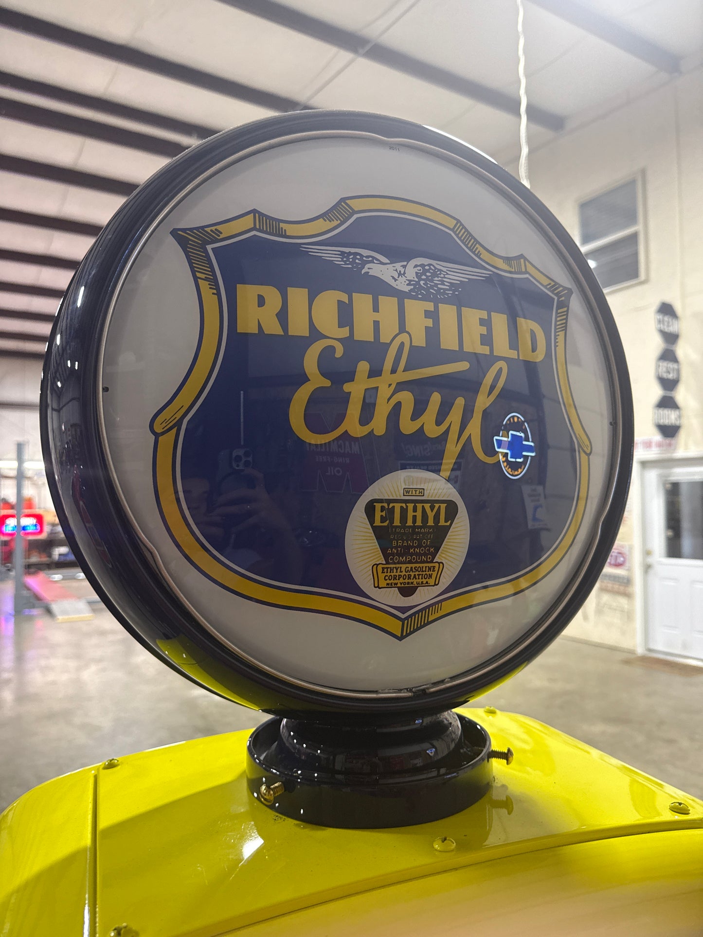 Atlantic Richfield Ethyl Gas Pump - Restored