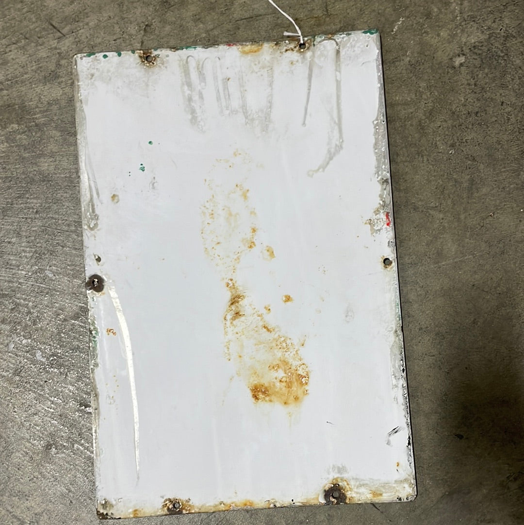 Texaco Sky Chief Gasoline Pump Plate Vintage SSP