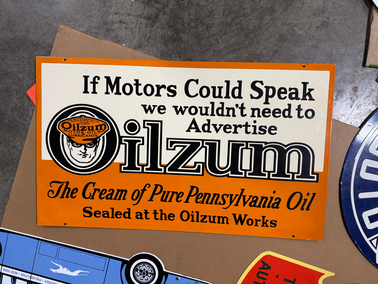 Oilzum DSP Sign
