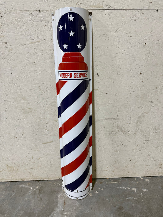 Modern Service Barber Pole