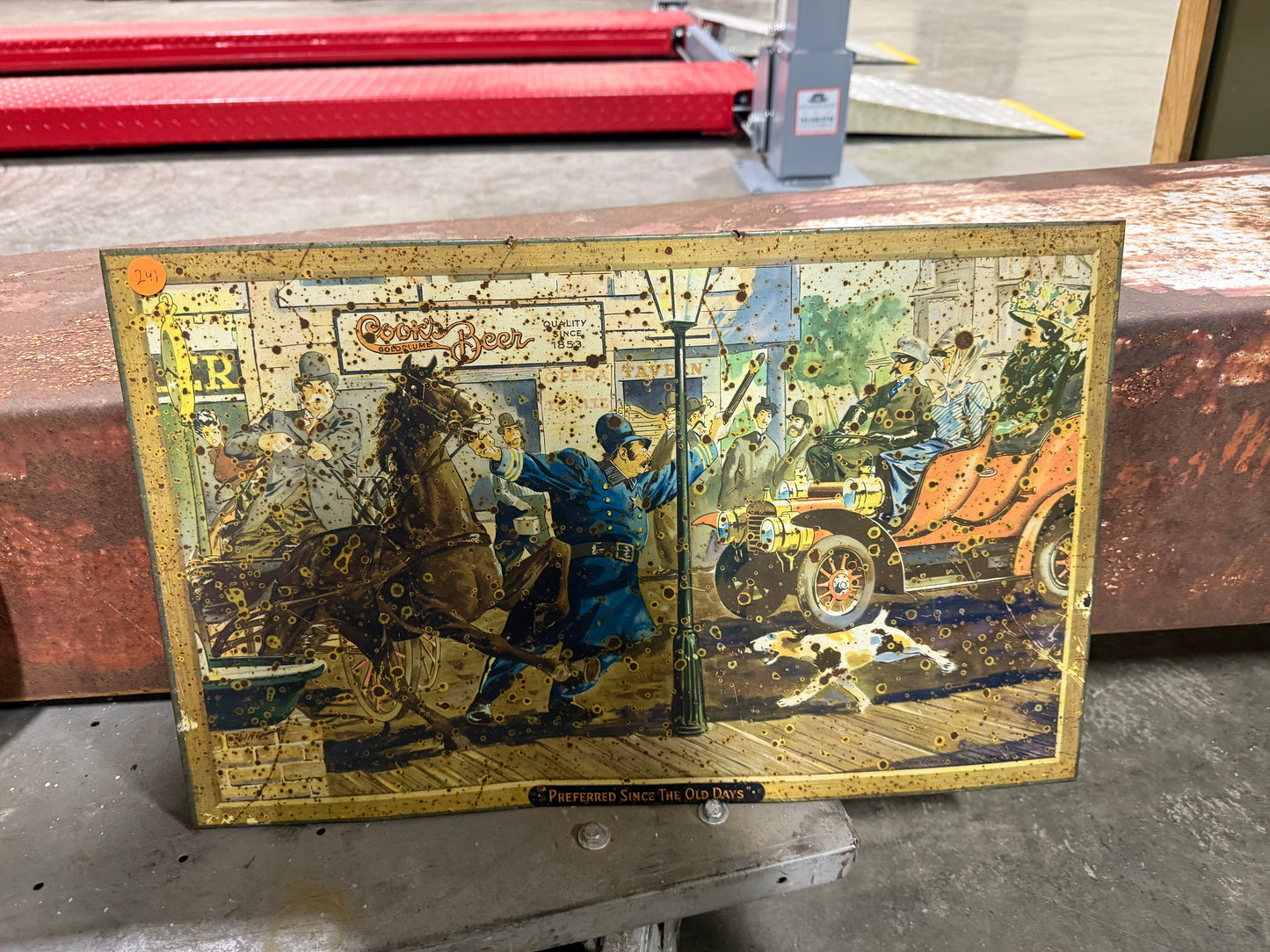 Cooks Beer Vintage Sign