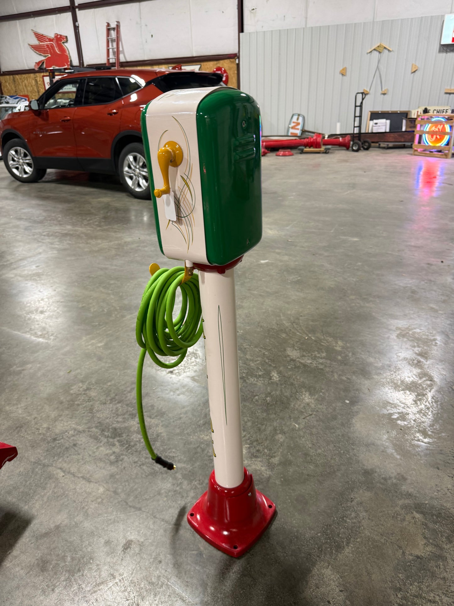 Rat Fink Custom Tireflater Service Station Air Meter