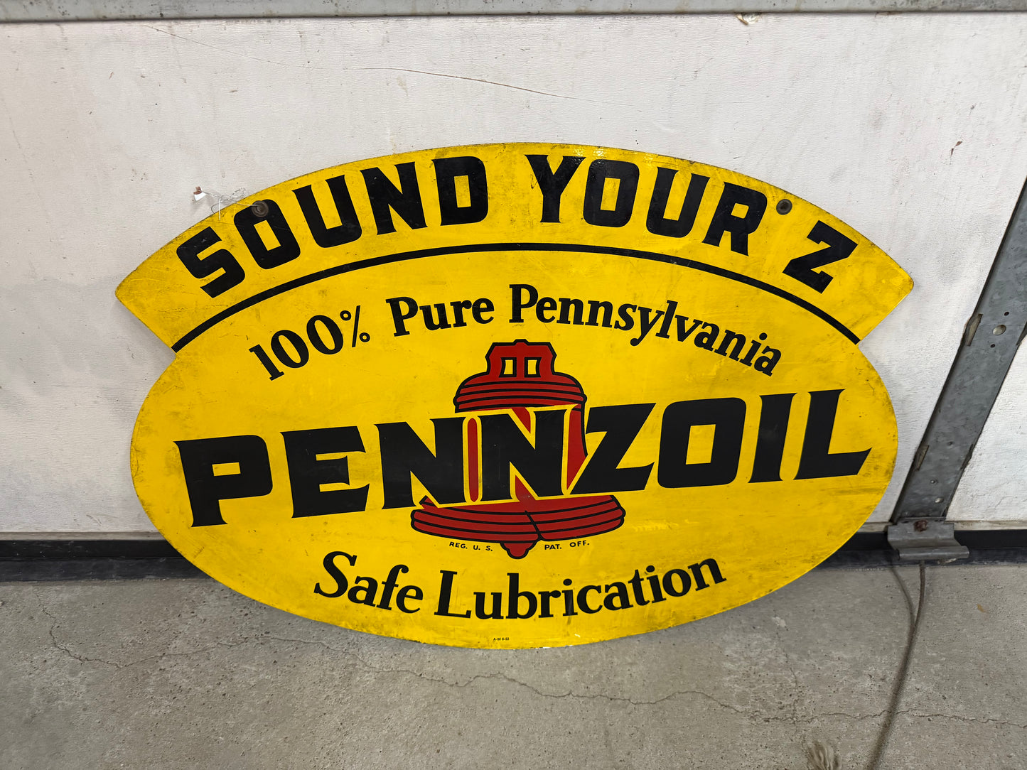 Pennzoil DS Metal Sign