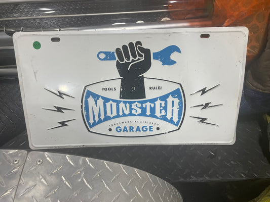 Monster Garage Sign