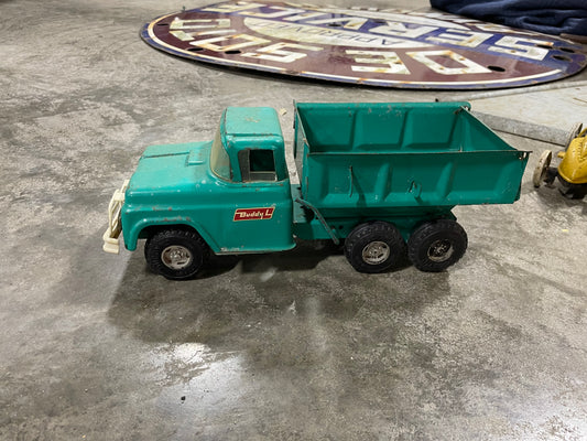 "Buddy L" Toy Truck with Dump Bed - Blue