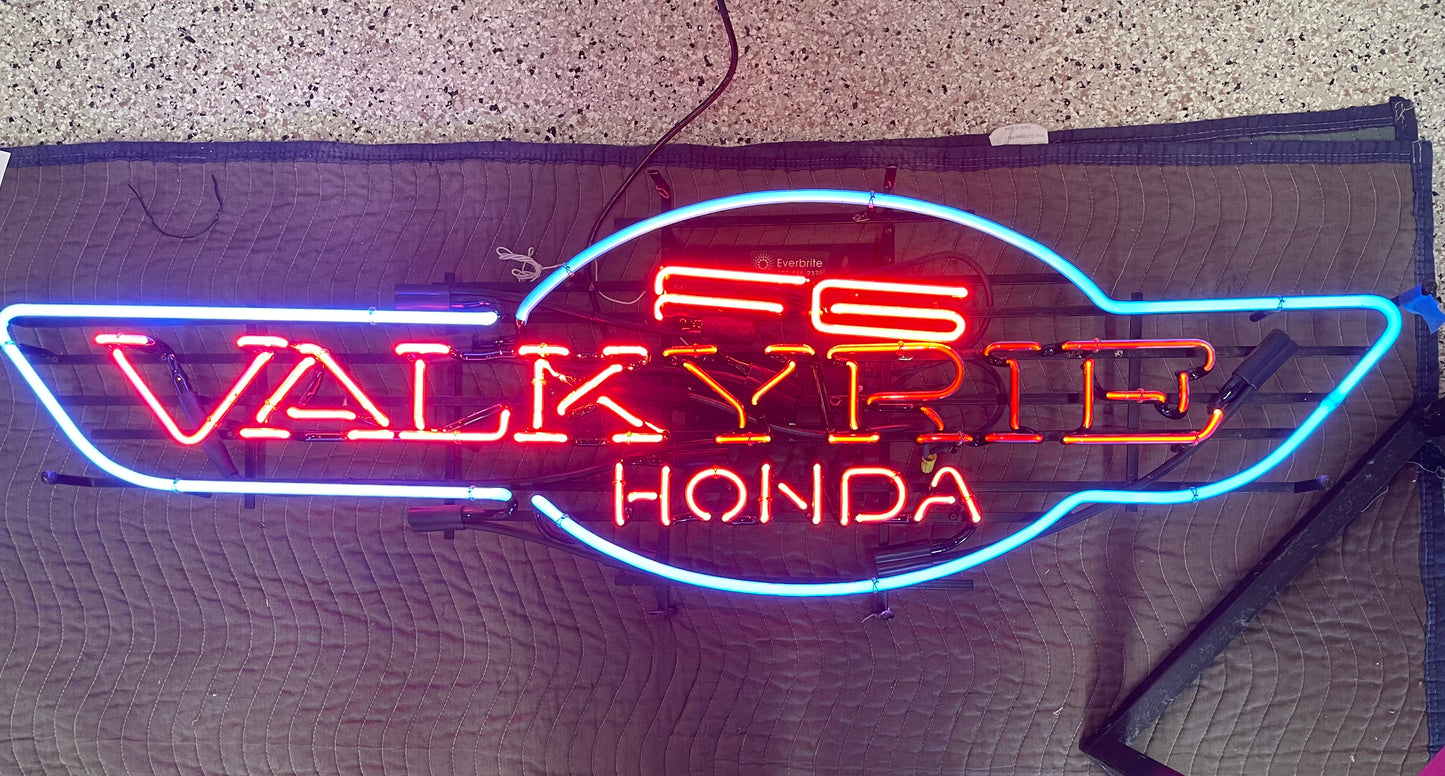 Honda Valkyrie "F6" Neon Dealership Sign